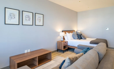 Loft en Edificio Inteligente con amenidades con o sin muebles