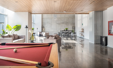 Loft en Edificio Inteligente con amenidades con o sin muebles