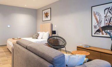 Loft en Edificio Inteligente con amenidades con o sin muebles