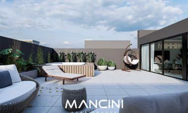 4 ambientes - exclusivos c/ balcon parrilla o terraza propia c/ quincho parrilla e hidromasaje