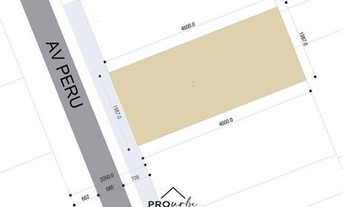 Terreno Construccion  en Venta en Venta Terreno con Anteproyecto Aprobado de 5 pisos, Peru con R. Magallanes, Metro Rojas Magallanes, La Florida