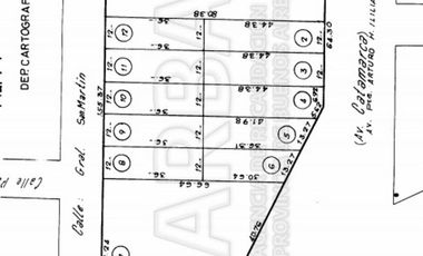 Fraccion completa o separada por lotes - Av. Arturo Ilia 2900 San Justo