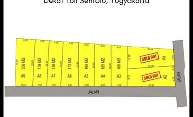 DEKAT EXIT TOLL SENTOLO, TANAH MURAH COCOK INVEST: PROFIT 30%