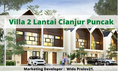 Investasi Condovila di Puncak Villa 2 Lantai