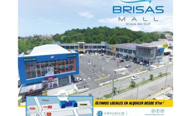 ALQUILER DE LOCAL-  BRISAS MALL-BRISAS DEL GOLF