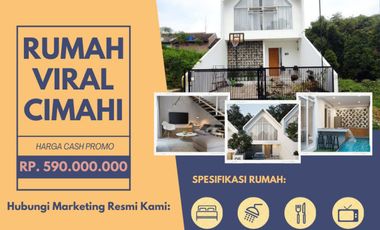 Rumah Cantik Minimalis di Sayap Kota Bandung