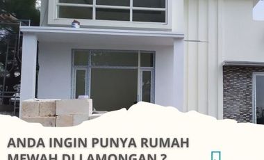 Rumah dijual Baru, Mewah, Bagus Dekat kota di Lamongan