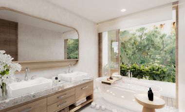 Freehold - Exclusive Villa for Sale in Kedungu - Bali with Rice Field & River View