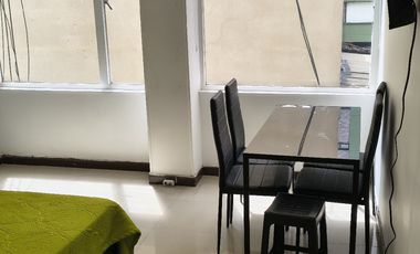 apartaestudio en arriendo/venta en chapinero central. Cod A17