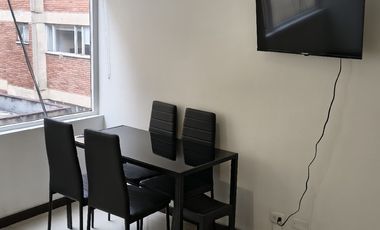 apartaestudio en arriendo/venta en chapinero central. Cod A17