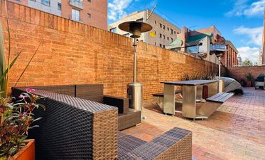 apartamento en arriendo en chico reservado. Cod A304