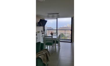 ** 2 ambientes plena vista mar y Plaza Colón Edificio nuevo. Cochera.
