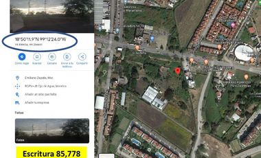 MACROLOTE EN VENTA EN EMILIANO ZAPATA