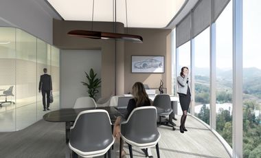 OFICINAS EN PREVENTA EN BOSQUE REAL EDIFICIO PININFARINA