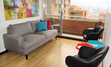 PR13038 Apartamento amoblado en renta sector Ciudad de Rio