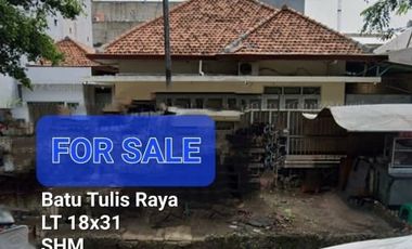 Dijual Rumah Tua di Jakarta Pusat Batu Tulis Raya Komersil