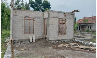 Harga yang Termurah,Kondisi Siap Bangun Sisa 1 Unit Akhir di Prambanan