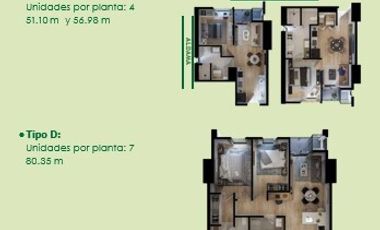 Departamento en pre-venta Verde Moca Centro Monterrey