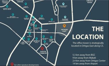 Office Spaces 100.88-101.88 SQM The Glaston Tower, Ortigas, Pasig