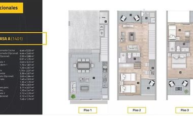 Casa venta 3 D y 2 B. La Florida
