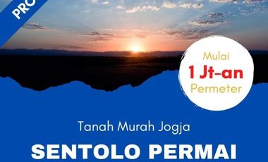 DEKAT TOL SENTOLO KAVLING 1 JUTAAN PROFIT 30%