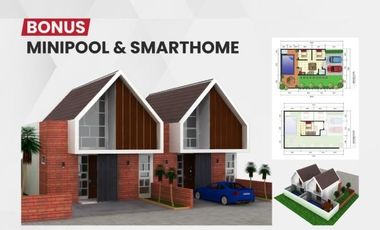 Jual Villa Murah Sharia dekat Gn Bunder Bogor Gratis Fasilitas Smarthome