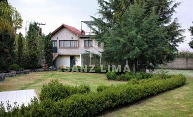 SAN ANDRES TOTOLTEPEC, TLALPAN: ESPLENDIDA CASA DE CAMPO, UN REMANSO DE PAZ.