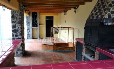 SAN ANDRES TOTOLTEPEC, TLALPAN: ESPLENDIDA CASA DE CAMPO, UN REMANSO DE PAZ.