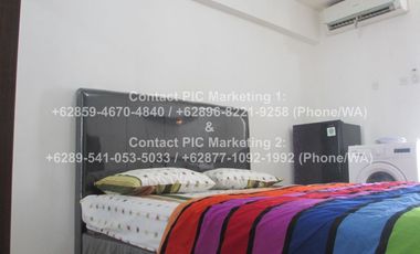 Disewakan Apt studio Bassura City Tw H lt23 AD Fully Furnished