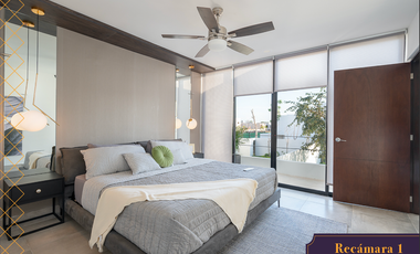 Casa en venta en privada con amenidades en Cholul