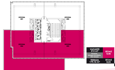 Oficina en Arriendo en Suecia / Av. Andrés Bello