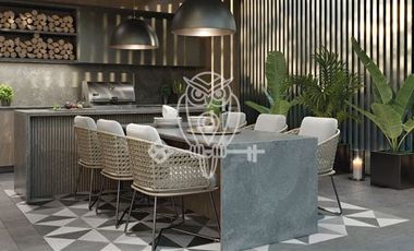 Departamento nuevo en venta en Providencia. Conectividad.