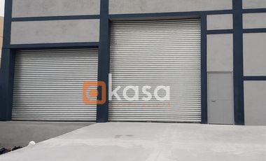 Bodega de 1,500 m2 en Parque Industrial en Santa Catarina, N. L.