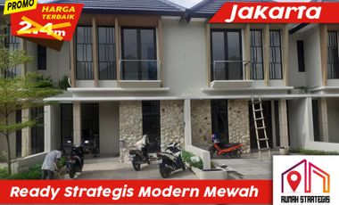 Ready Strategis Modern Mewah Pondok Bambu Jakarta Bata Merah