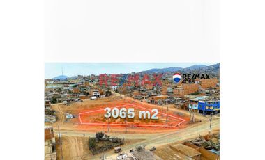 Terreno Con Memoria Comercial Área 3,065 M2 Pachacutec - Ventanilla