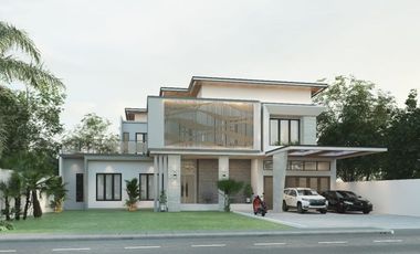 RUMAH 2 LANTAI DI JL CEMARA KIPAS DENGAN DESIAN PILIHAN + BONUS INTERIOR