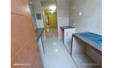 Se Alquila Departamento En Primer Piso Urb. Derrama Magisterial