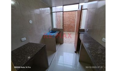 Se Alquila Departamento En Primer Piso Urb. Derrama Magisterial