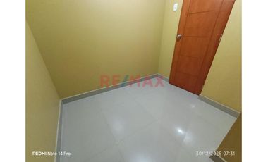 Se Alquila Departamento En Primer Piso Urb. Derrama Magisterial