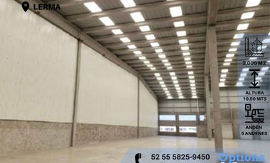 Amazing warehouse in Lerma for rent