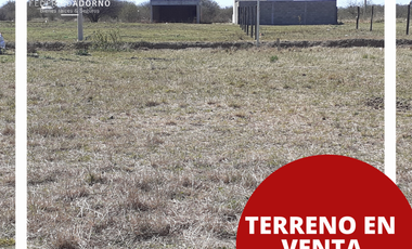 OPORTUNIDAD VENTA DE TERRENO EN BARRIO CASTELLI 2