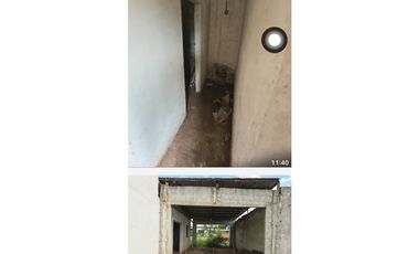 VENDO CASA EN CONSTRUCCION A TERMINAR