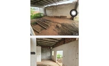 VENDO CASA EN CONSTRUCCION A TERMINAR