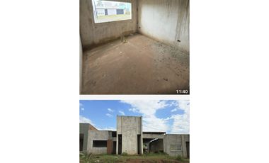 VENDO CASA EN CONSTRUCCION A TERMINAR