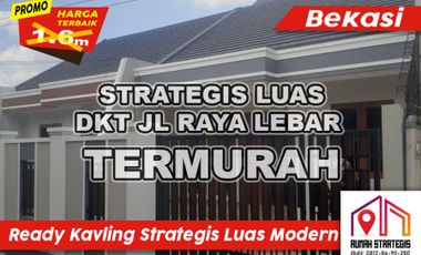 Ready 2 Unit Rumah Baru Luas Strategis dkt Jl Ry Pekayon Galaxy Bekasi