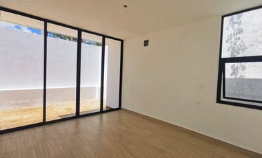 Casa de UNA PLANTA dentro de privada en cholul