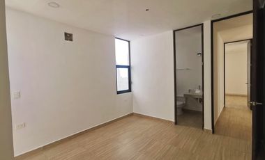 Casa de UNA PLANTA dentro de privada en cholul