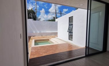 Casa de UNA PLANTA dentro de privada en cholul