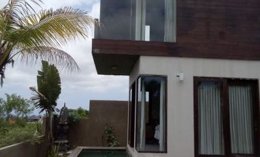 VILLA SIAP HUNI HARGA MIRING FULL FURNISHED VIEW LAUT JIMBARAN