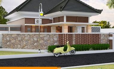 UNIT PREMIUM JARANG ADA DI SLEMAN DENGAN DESAIN LIMASAN MODERN